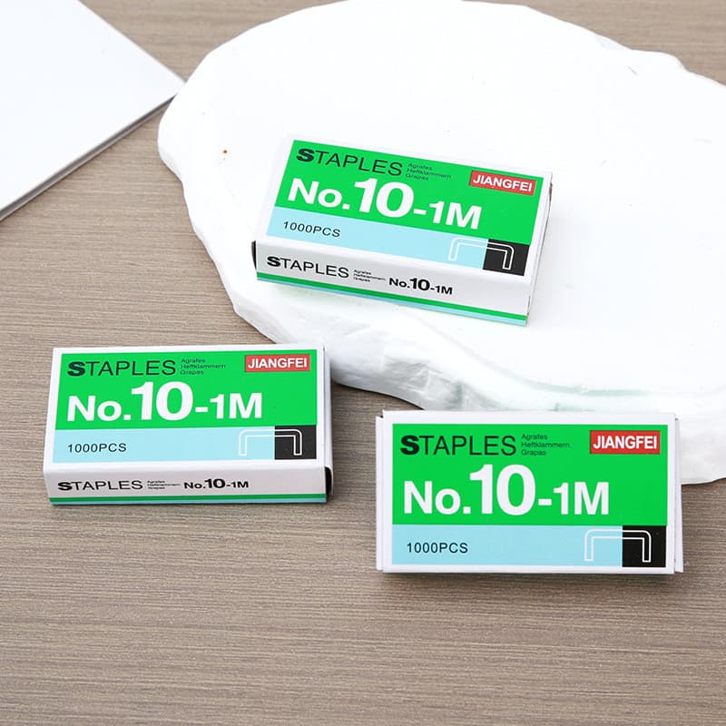 NÃO. 10 grampos de ligação de escritório uniforme padrão Universal 10#订书钉盒装订书机钉子 PA QAP