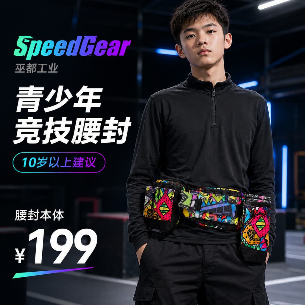 Speedqb réplica doméstica competitiva tática OB cinto crianças juventude cinto SQB água elástica camuflagem CS