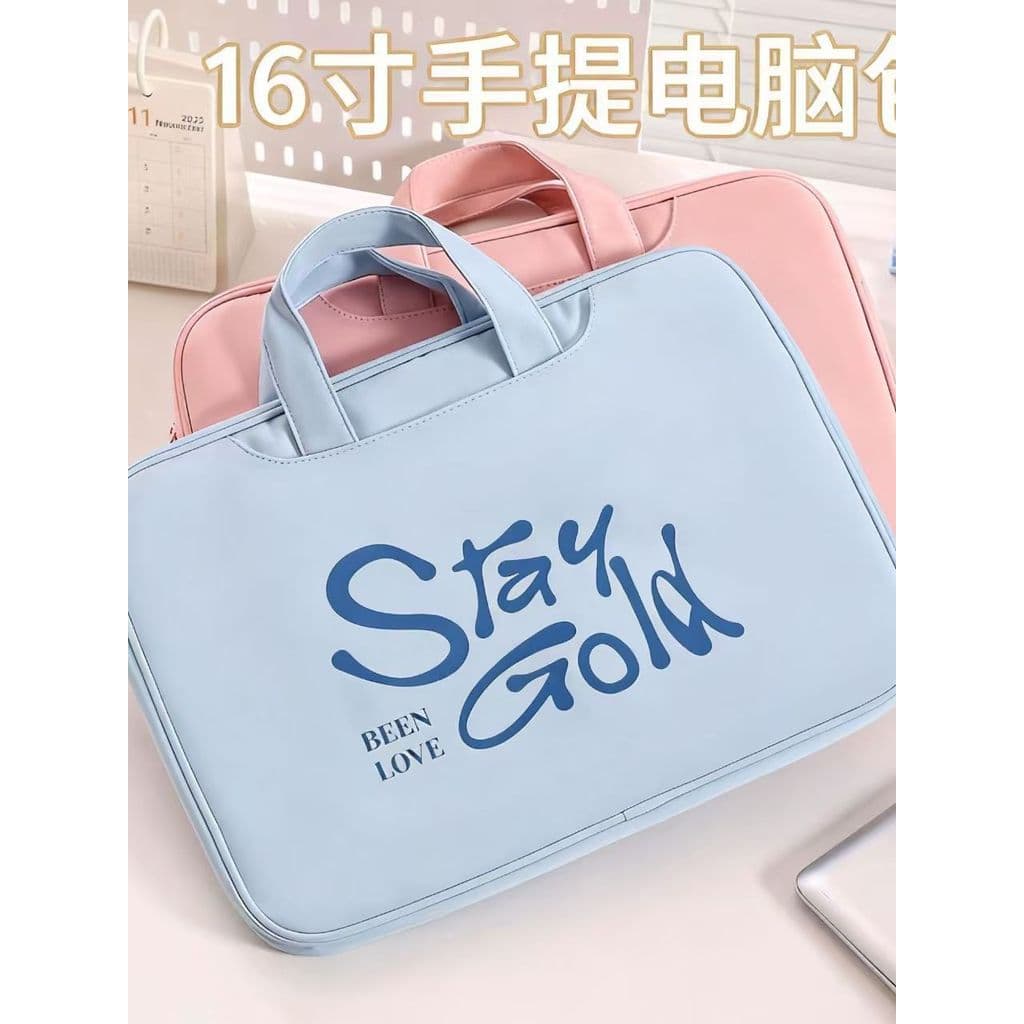 Nova bolsa para Laptop adequada para Apple Huawei Lenovo Notebook forro bolsa capa protetora pequena fresca Original