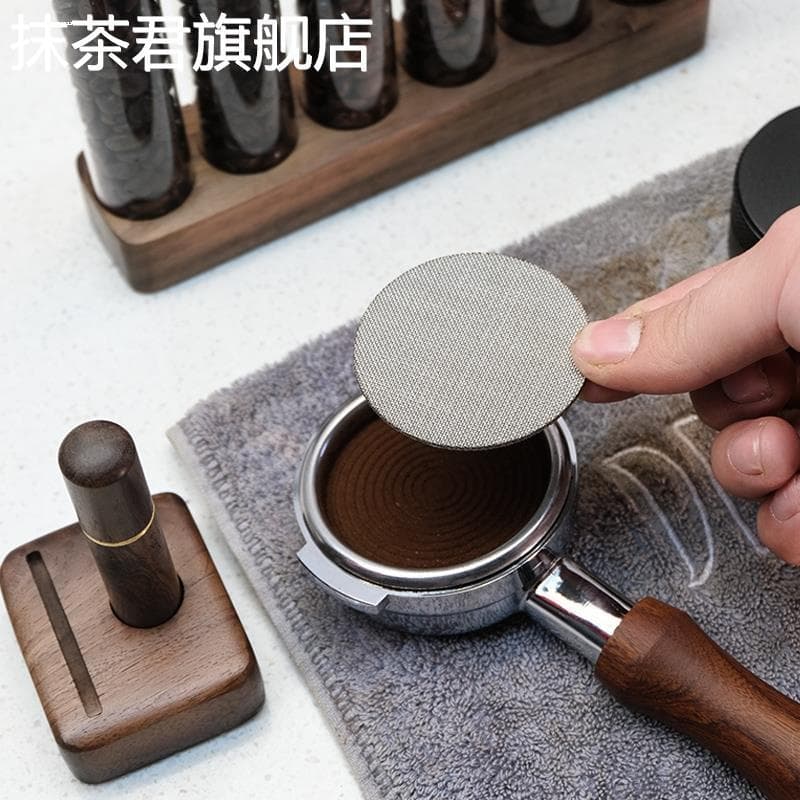 51/54/58mm Delong/Baicui/Platinum Fu Máquina de Café Alça de Aço Inoxidável Único Copo Duplo Tigela de Pó Filtro Malha
