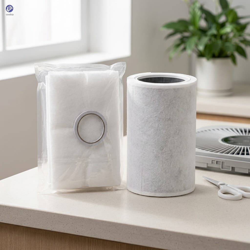 Pacote Com 10 Filtros De Ar Eletrostáticos De Algodão-Substituição Para Purificadores E Umidificadores