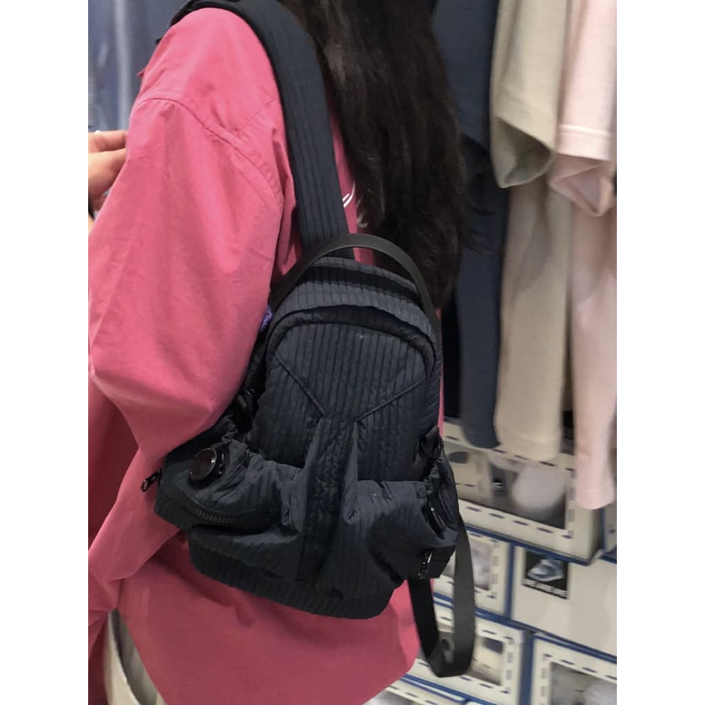 [Listenni Mesmo Estilo] OFFWINTER OFW Mochila Pequena Foguete Bolsa Pai-Filho