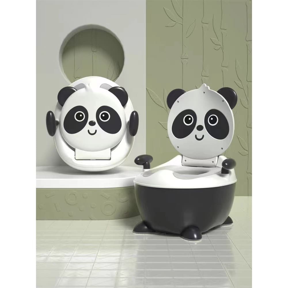 Panda grande estofado banheiro infantil feminino banheiro infantil criança bebê mictório toalete pequeno