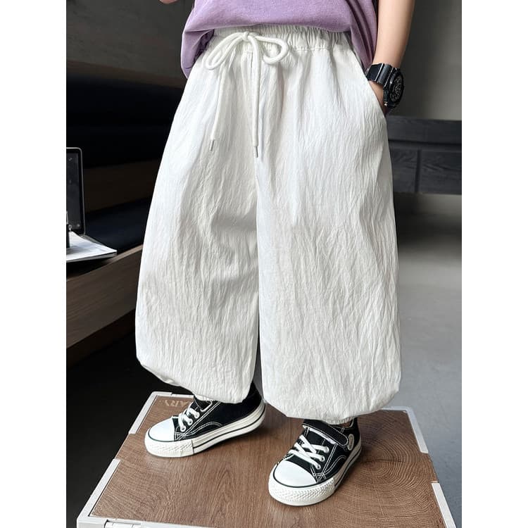 Calças para meninos verão novo estilo meninos macacão fino Leggings Casual na moda rufião bonito calças Mosquito das cri