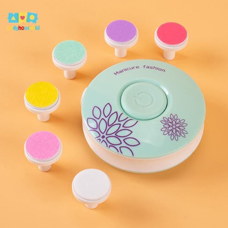 LAHG > 6 Cabeças De Moagem , Cortador De Unhas Elétrico Para Bebê , Peças De Esmalte Guarnição , Novo