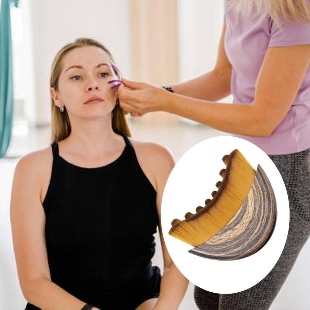 Escova Facial HOMEUVOE Para Contorno Linfático , Ferramenta De Escultura , Massageador De Drenagem Linfática Portátil