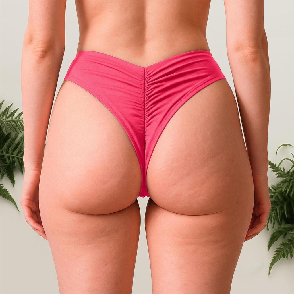 Calcinha Biquíni Levanta Bumbum Cintura Moda Piscina Calor Banho Verão