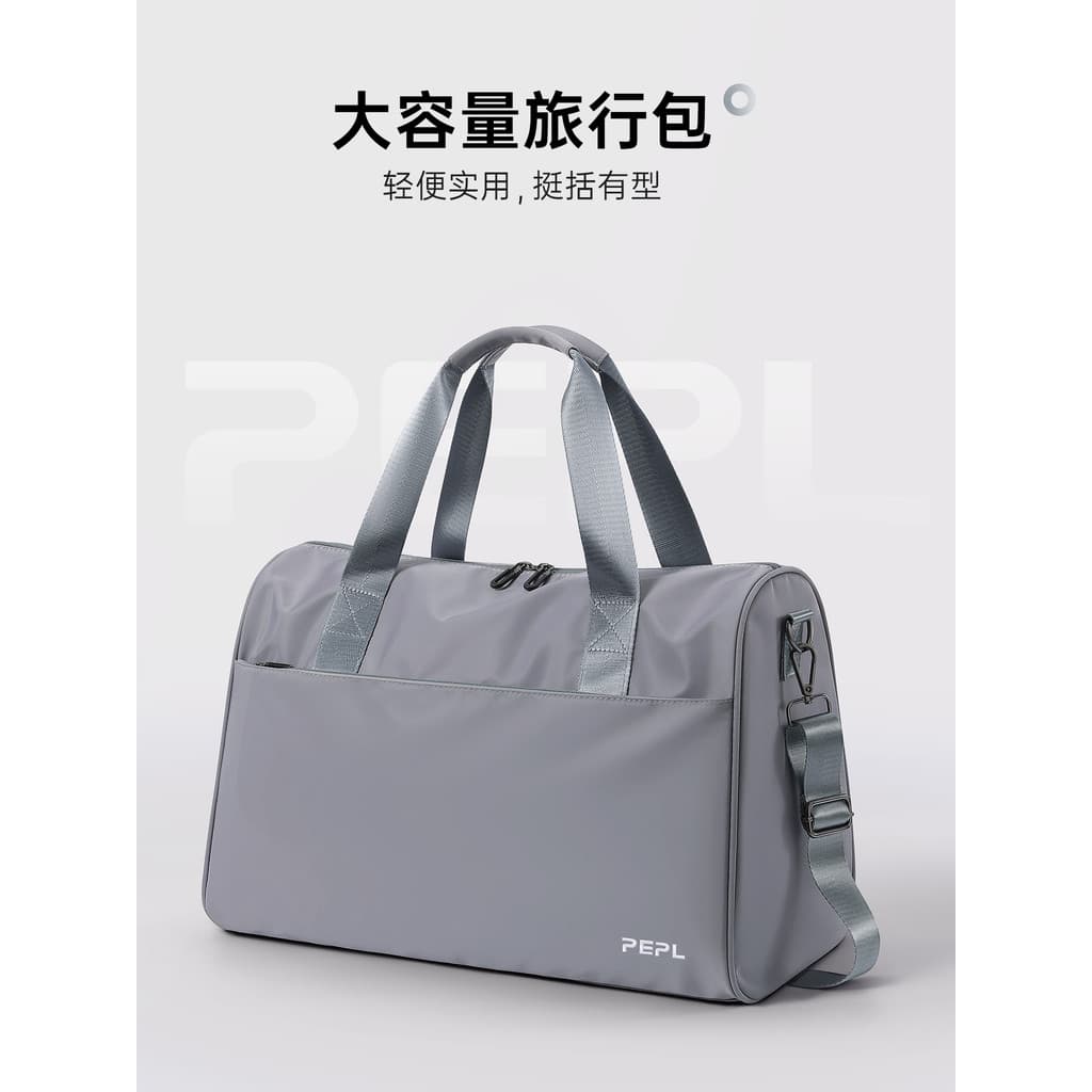 Bolsa de viagem portátil feminina, leve, grande capacidade, alto valor, curta distância, bolsa portátil, bolsa de bagage