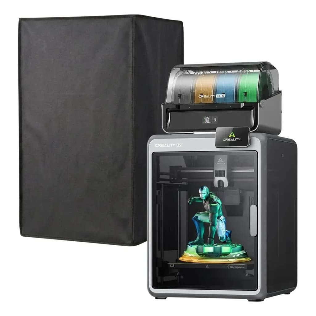 Capa Impressora 3d Creality K2 Combo Cfs Anti Poeira e Sol Forrada Impermeavel