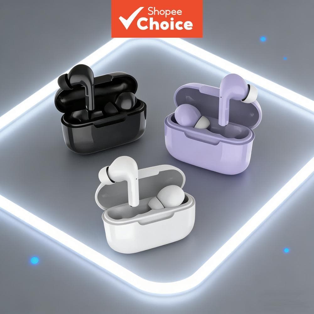Fones de Ouvido Sem Fio TWS, Earbuds de Alta Qualidade, Cancelamento de Ruído, Som HIFI Esportivo, Fones