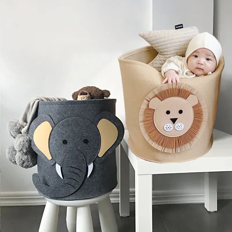 Ins cesta de armazenamento de alto valor, cesta de roupas sujas para bebês, balde de armazenamento de brinquedos infanti