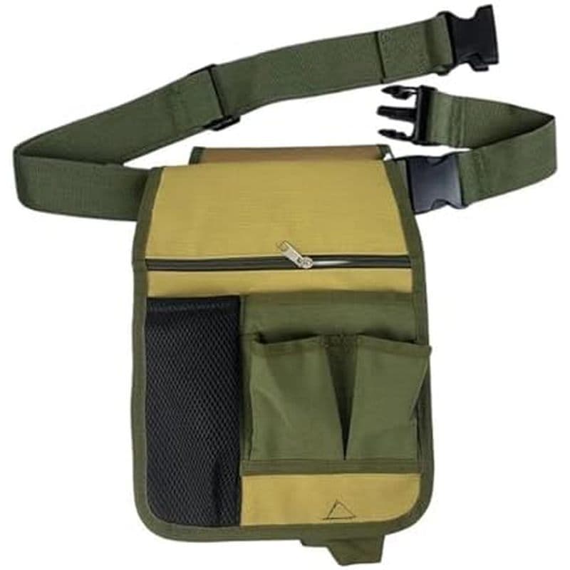 Bolsa De Cintura De Lona Para Ferramenta De Hardware Portátil Espessada Com Vários Bolsos