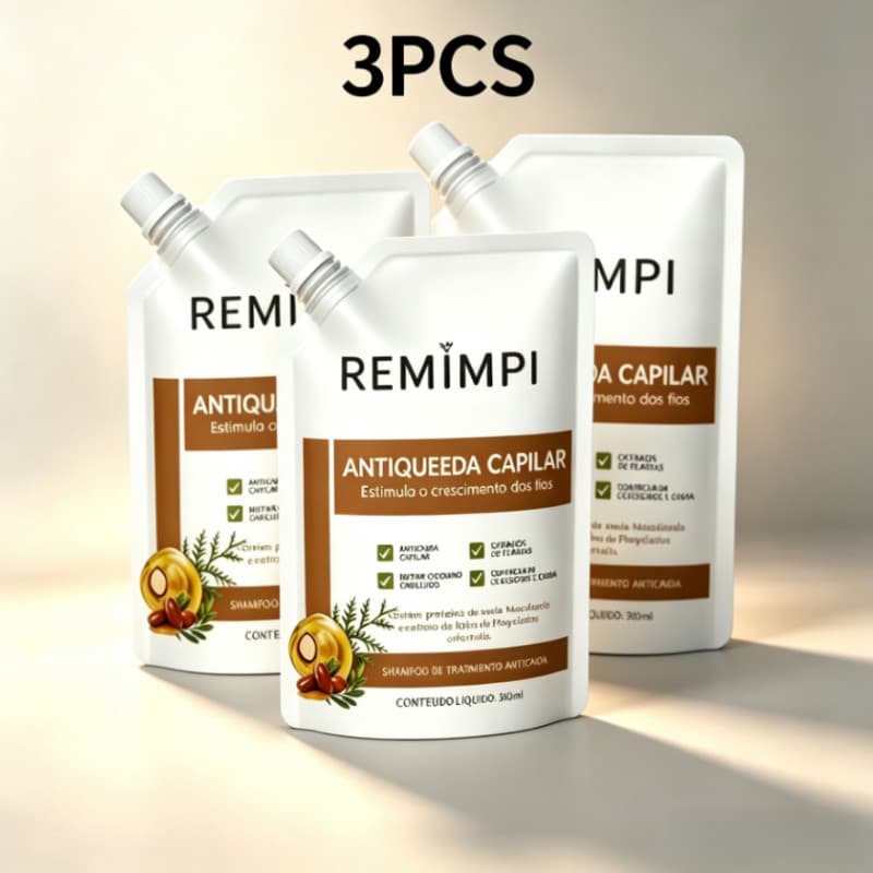 Shampoo e condicionador tônico de crescimento capilar Refil Shampoo 300ml