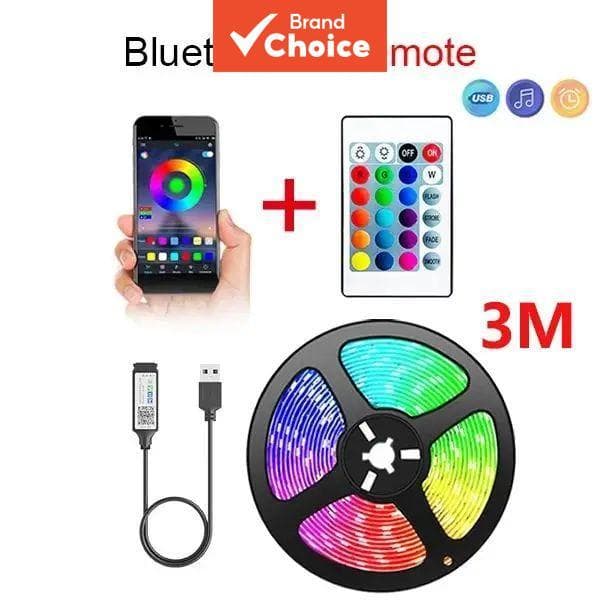Axus 5V Usb Led Lights Para Sala 5050 Fita de Led RGB Diodo Tira Decoração Gamer Cordão de Gelo Iluminação em Fita Barra
