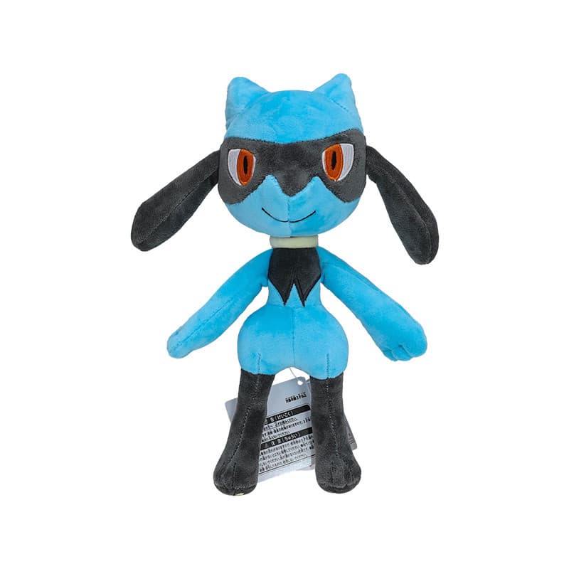26cm Japão Anime Pokemon Riolu Lucario Brinquedos De Pelúcia Boneca Tipo Anubis Animais De Combate Macia Para Crianças P