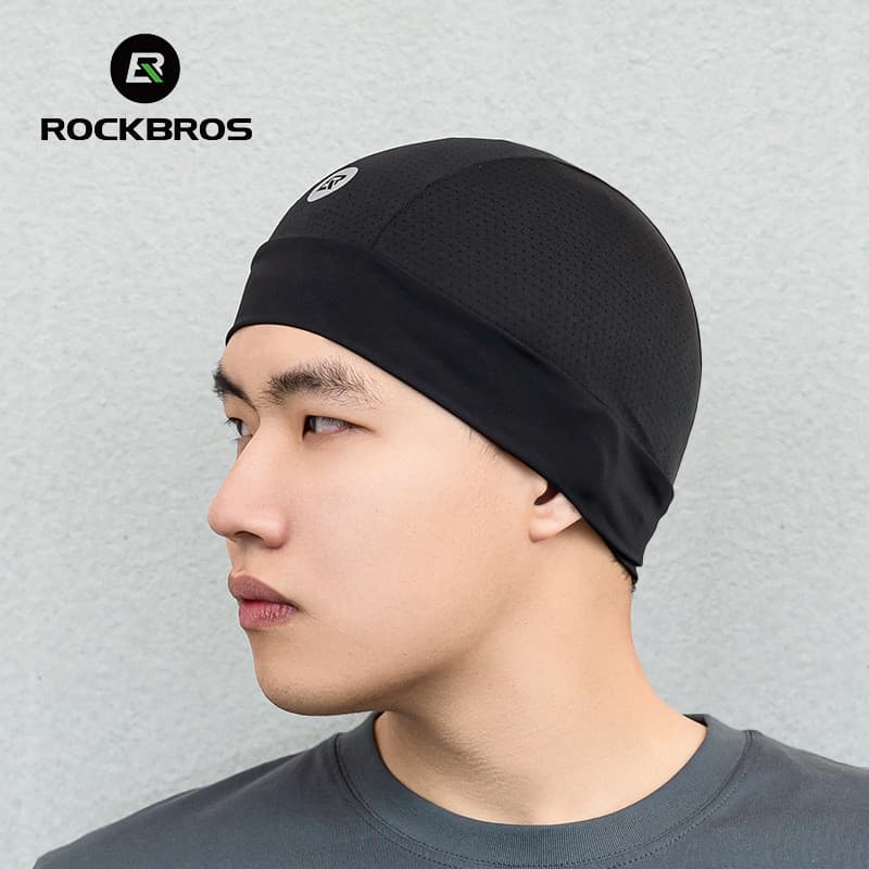 Boné de Ciclismo ROCKBROS com Proteção Solar e à Prova de Vento para Bicicleta de Montanha e Motocicleta VMWE