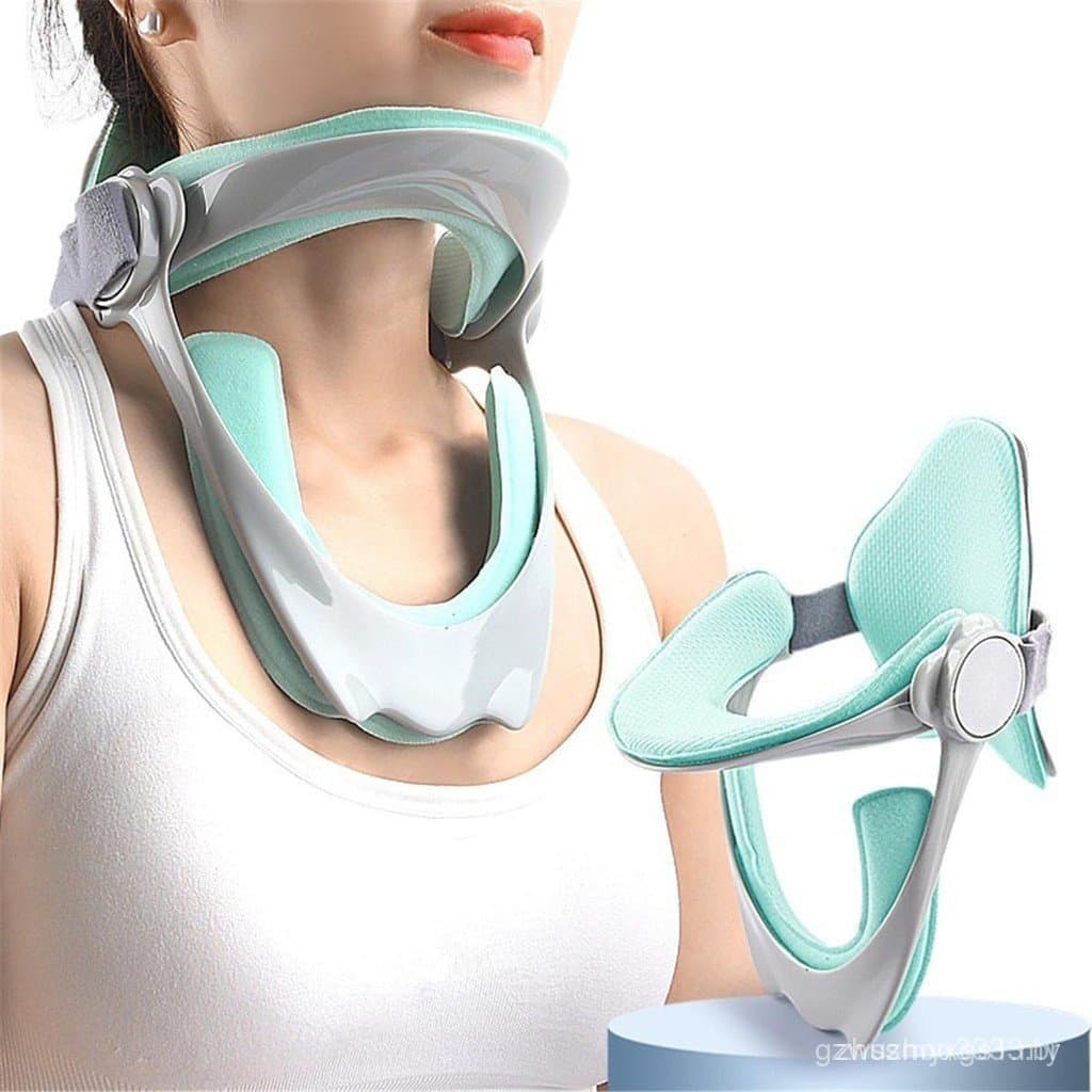 Kindaro 360. °           Dispositivo ajustável de suporte para o pescoço para correção de postura, extensor de pescoço m