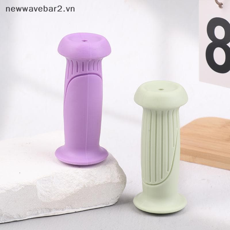 Nobleflying Novo Par Universal De Borracha De Alta Elasticidade Punhos Antiderrapantes Capas De Guiador Bicicleta Scoote