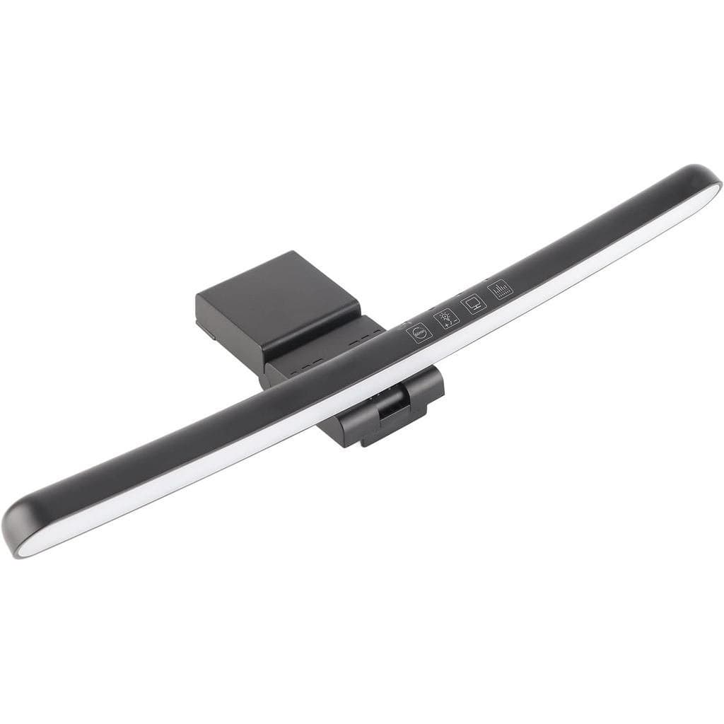 Lâmpada para Monitor de Computador com Luz RGB de 7 Cores, Luz para Monitor Curvo Tipo C, Barra de Luz LED para Monitor