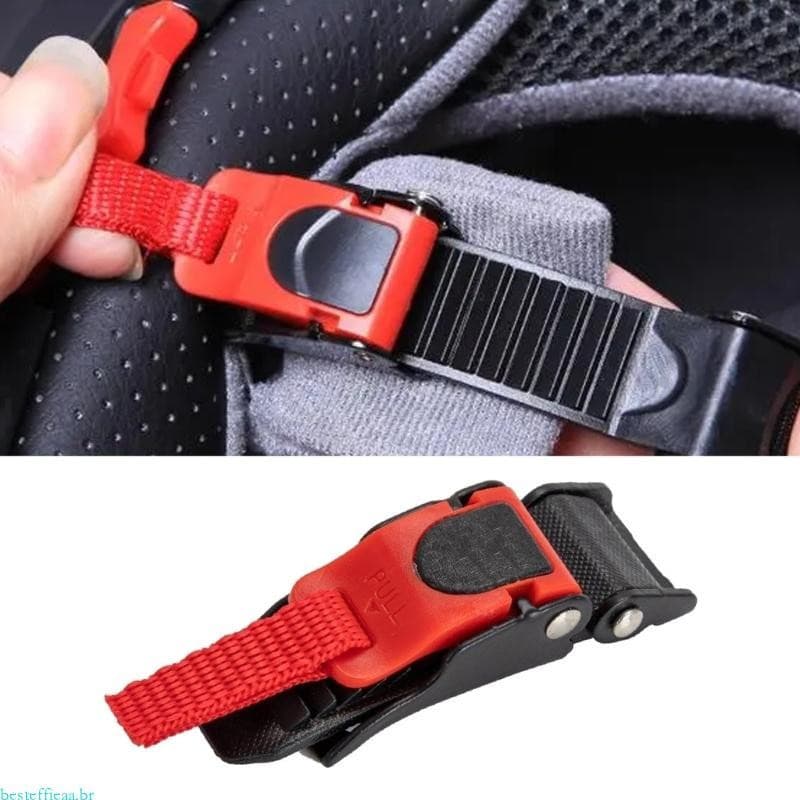 Correia de queixo para capacete anti-colis茫o de ATV com fivela de pl谩stico Besteffie