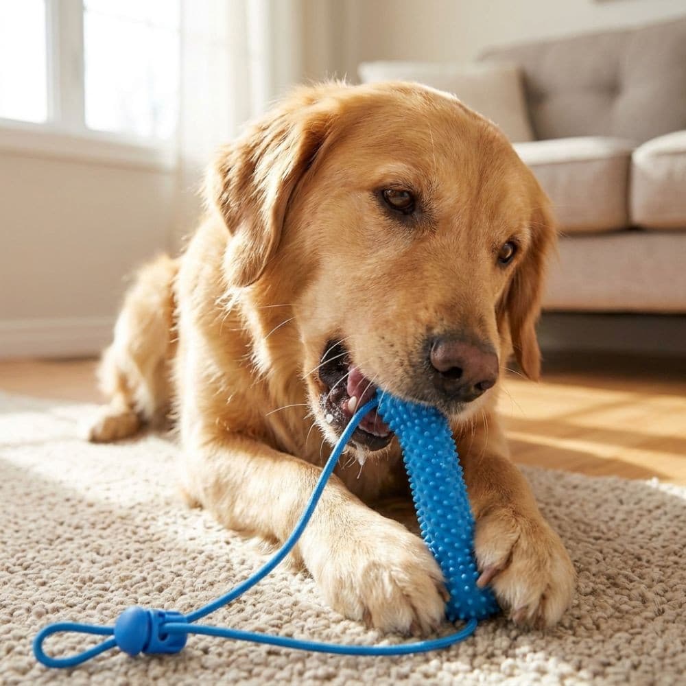 Bastão De Dentição Para Cães LICAUV , Brinquedo De Limpeza De Dentes De Animais De Estimação Resistente À Mordida , Mast