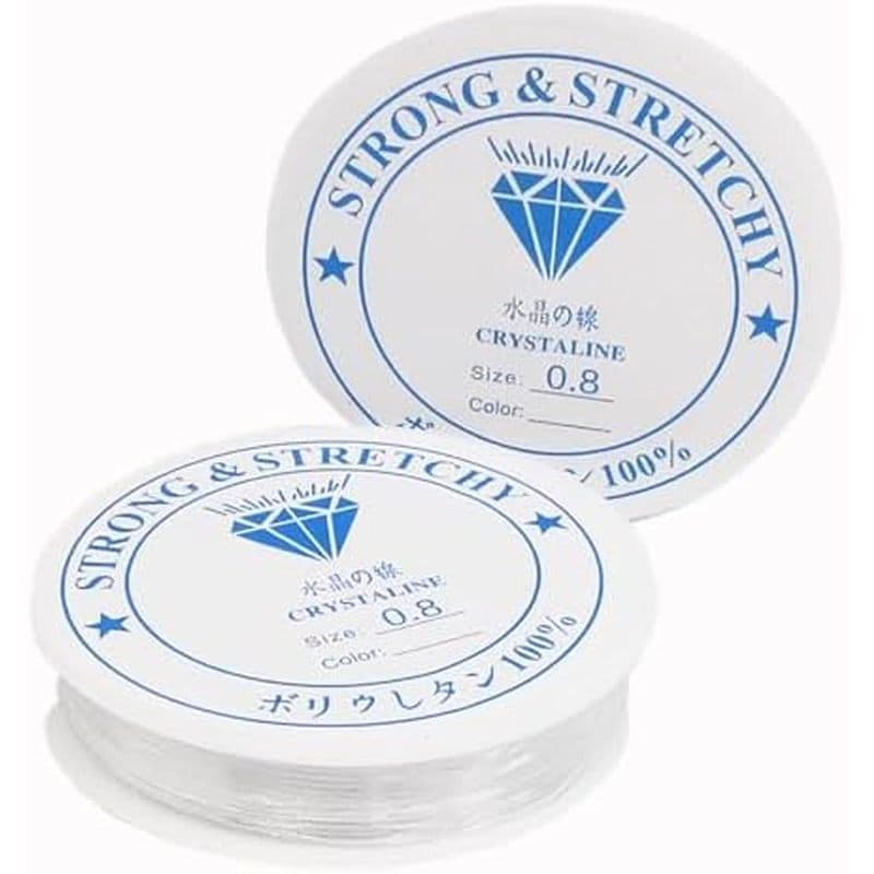 Corda Elástica , Multiespecificações , Cordão Elástico Transparente Com Contas Para Pulseira DIY , Miçangas E Fabricação