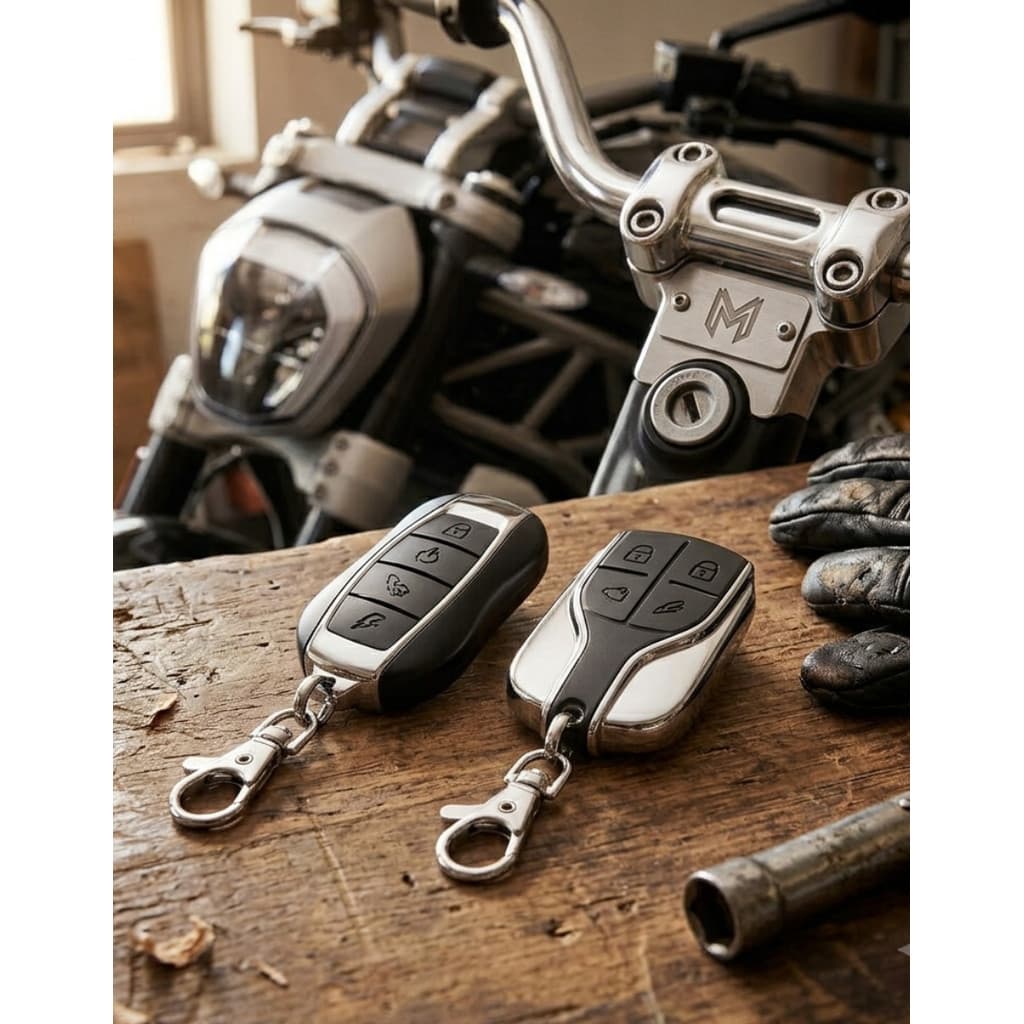 Alarme Antifurto Moto com Partida Remota Controle Sem Fio Segurança Proteção Veicular