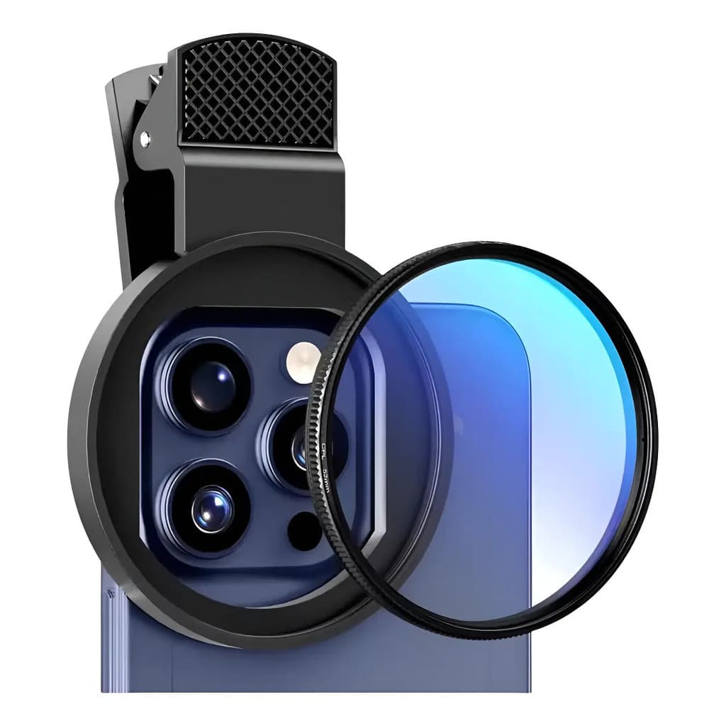 Lente Polarizador Filtro 52mm Anti Reflexo Smartphone Cpl