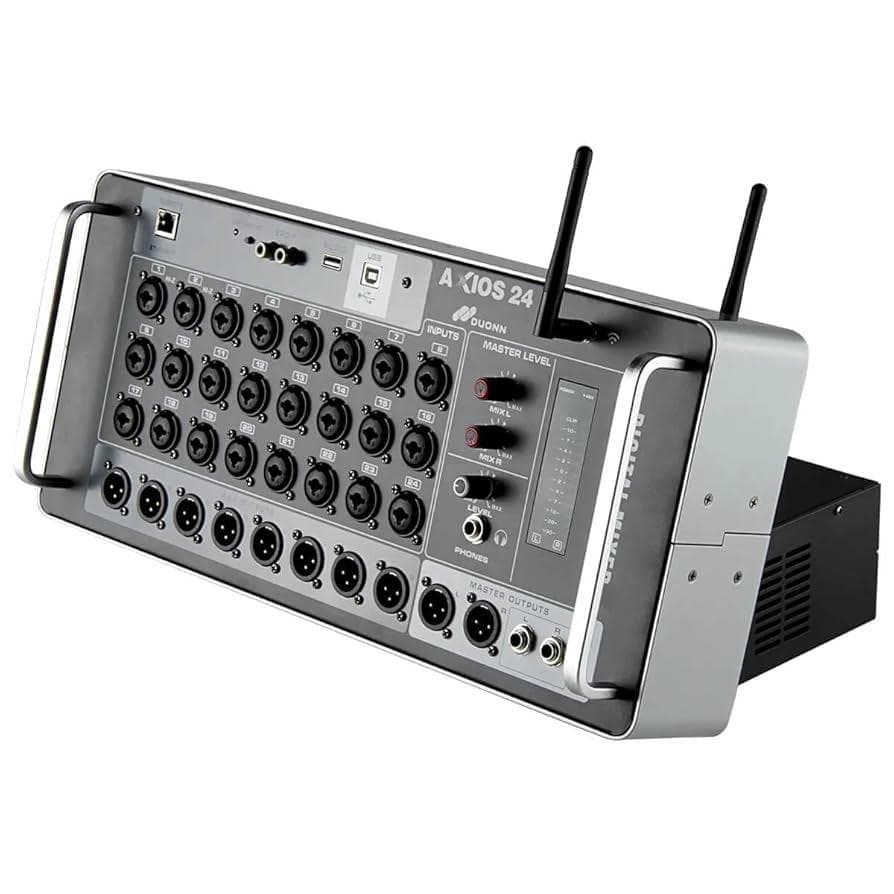 Mesa De Som Digital Axios 24 Duonn Sound - Versão Atualizada