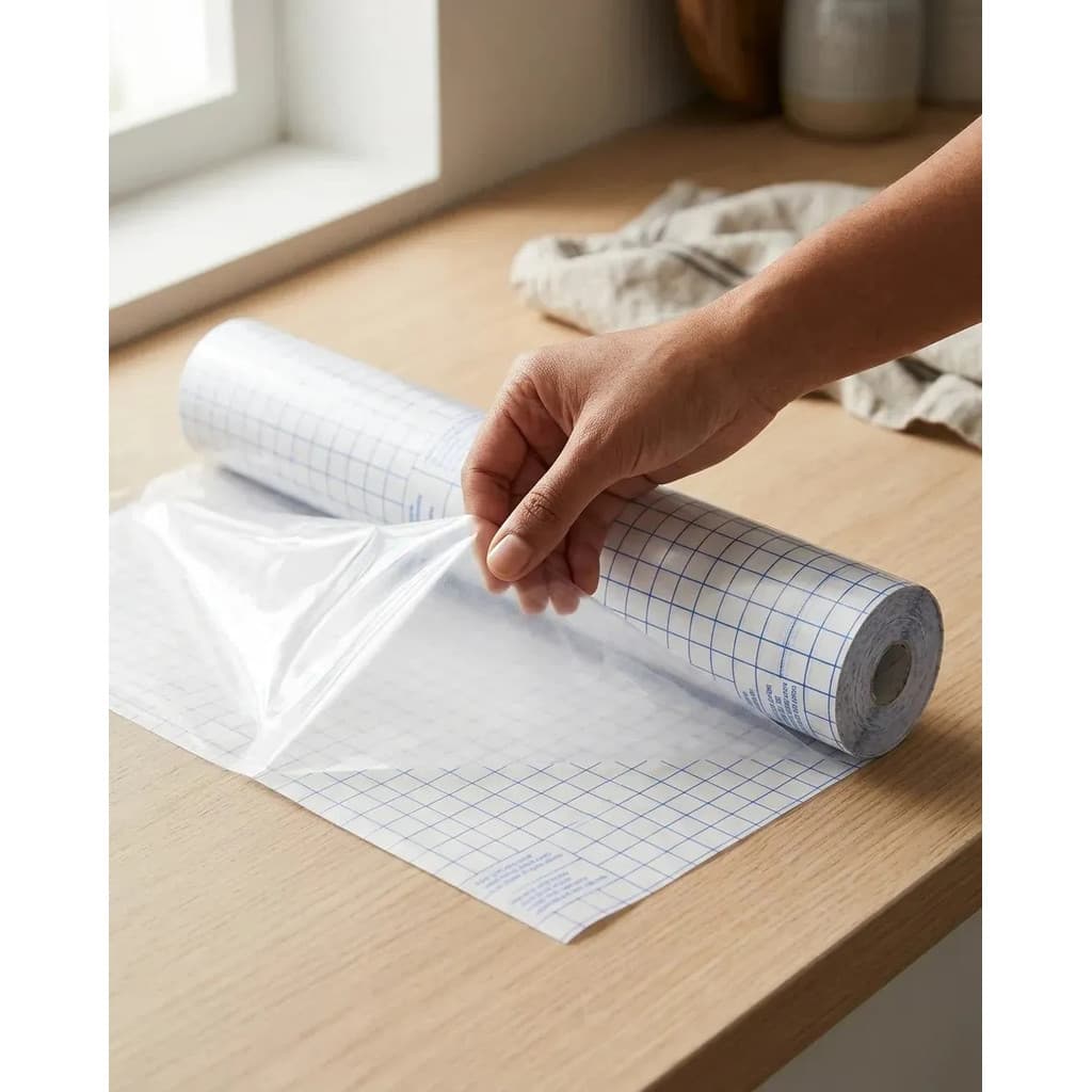 Papel Autoadesivo Transparente 45cm x 25m Lyke (contact) Artesanato E Trabalhos Manuais reparos