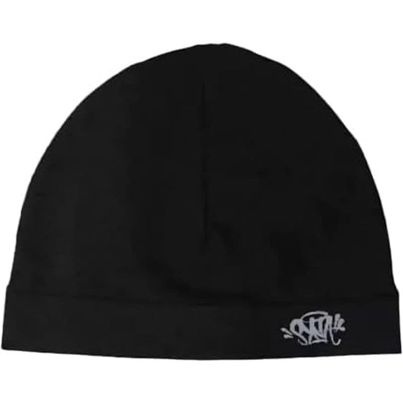 Boné De Caveira Syna World , Gorro Central CEE Para Corrida – Malhas Pretas Respiráveis À Prova De Vento Skully Todas As