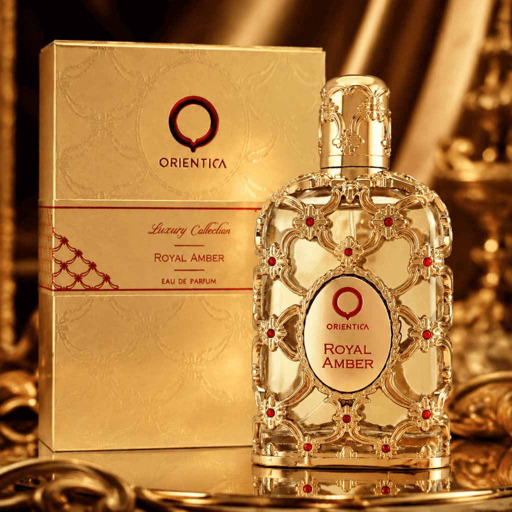 Orientica Royal Amber 100ml EDP – Perfume Árabe Oriental, Luxuoso e Sofisticado