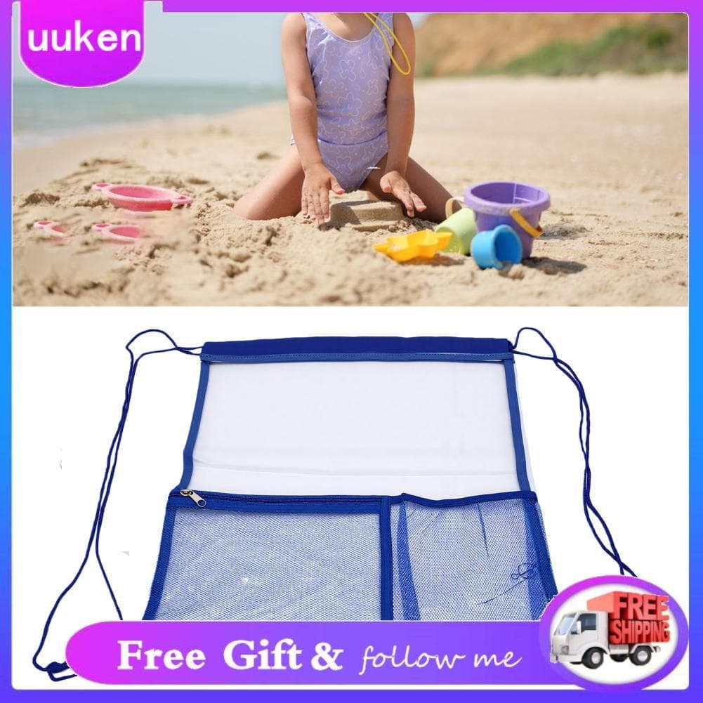 Uukendh Yosoo Mochila com cordão transparente Bolsa de corda transparente para academia, viagens e praia