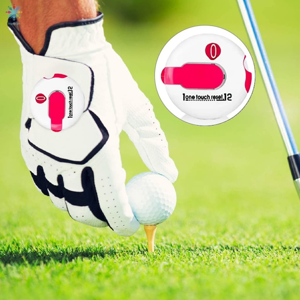 Contador De Pontuação De Golfe Chapéu Clipe Manual Artilheiro ABS Plástico Multi Cor Acessórios