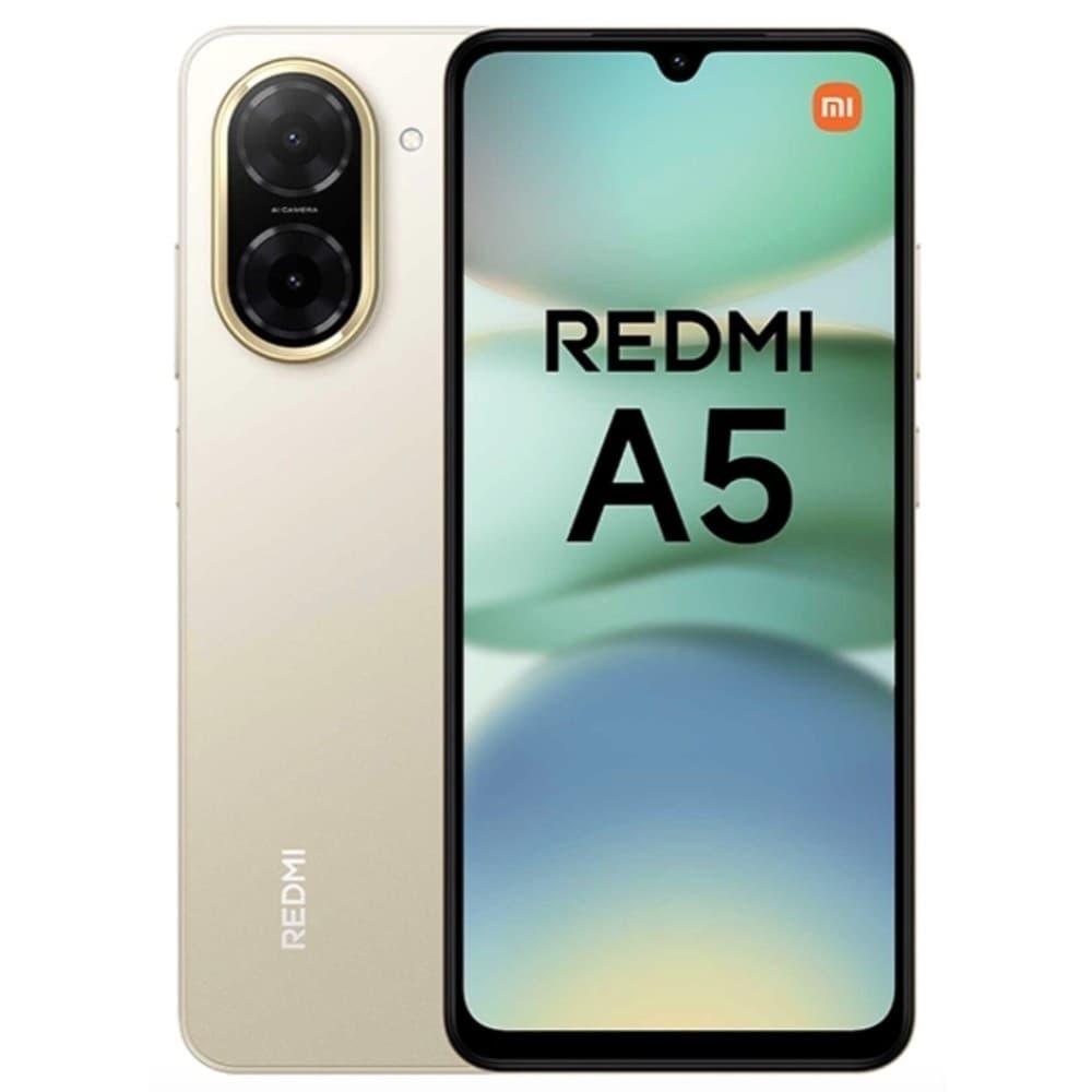 Smartphone Xiaomi Redmi A5 Dual Sim 128GB Memoria 4GB + 4GB Ram Cor Dourado | Original | Brasileiro | Garantia 12 meses