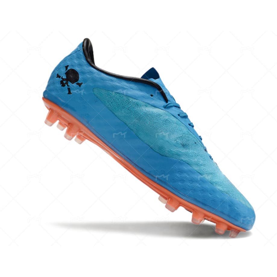 Novas Chuteiras de Futebol FG 37-43BR Masculinas Azuis em Malha Resistente ao Desgaste