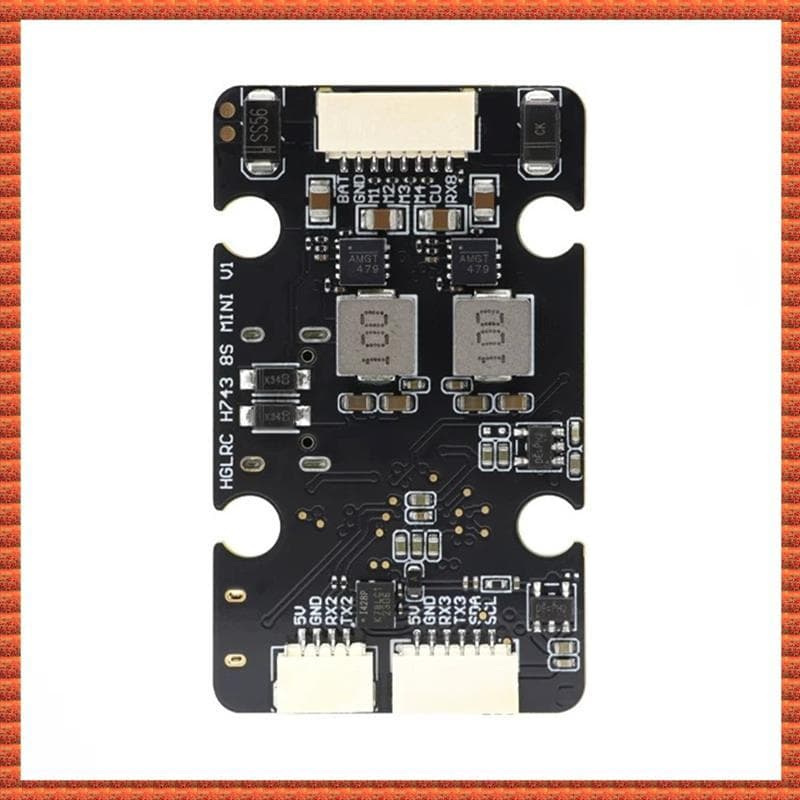 (Zac) H743 Para RC FPV Freestyle Racing Drone Nblade MAX Parts , 8S MINI V1 Controle De Vôo (1 Unidade) , Lâmina Noturna
