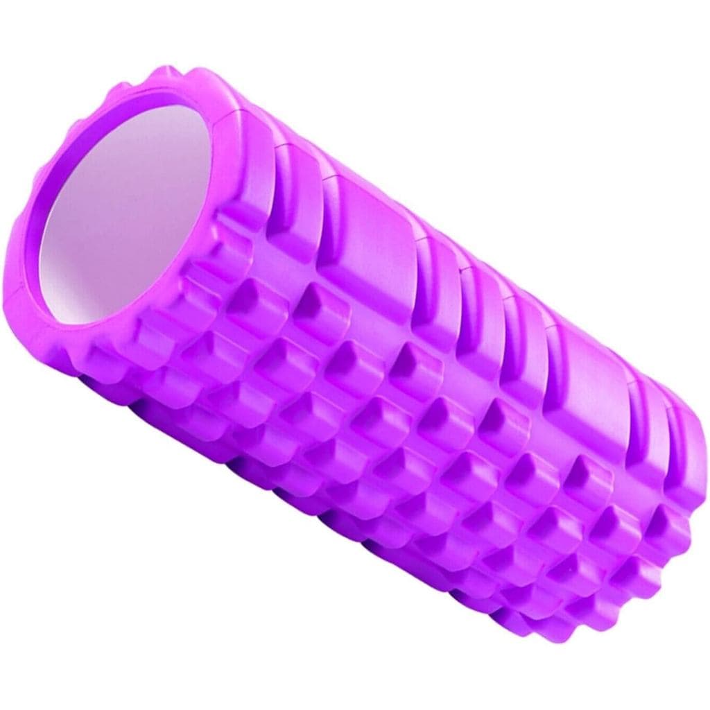 Rolos de Espuma para Massagem de Yoga, Rolo de Espuma para Fitness com Pontos de Gatilho, Rolo de Massagem Muscular Prof