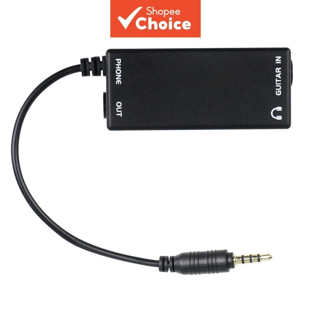 Adaptador De Interface De Efeitos De Guitarra Conversor Amplificador Para Telefone Violino Arco 4/4 128 Hz Diapasão Tuba