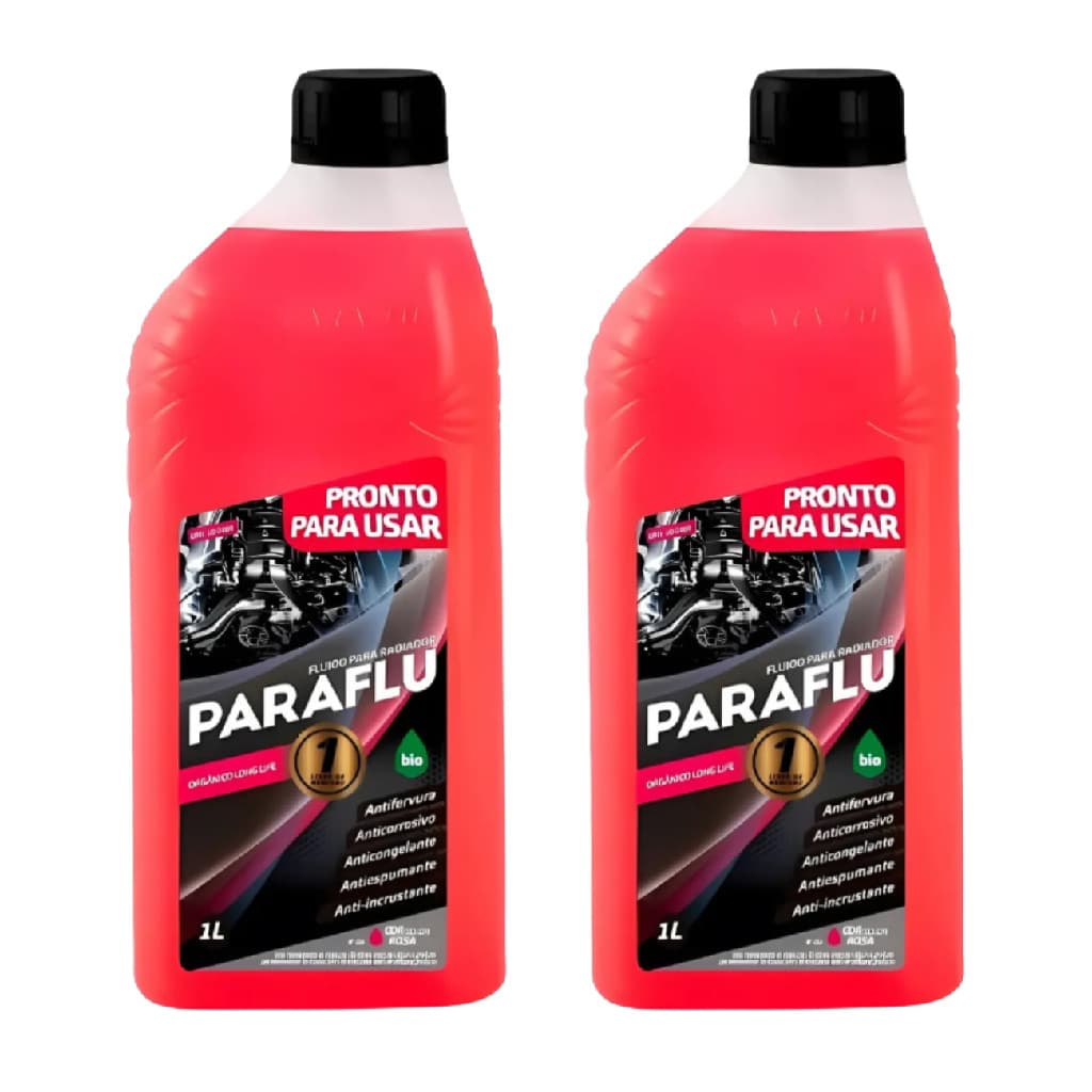 Kit 2 Aditivo Radiador Pronto Para Uso Orgânico 1L Cod 10-3004