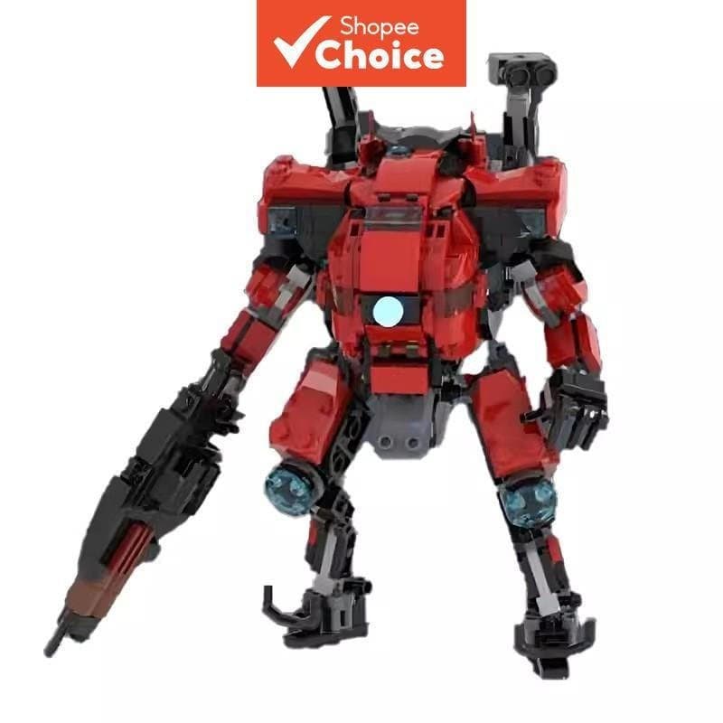 Titanfall 2 Emperor Titan Mech Blocos de Montar 377 Peças MOC-166487 Presente Educativo para Crianças