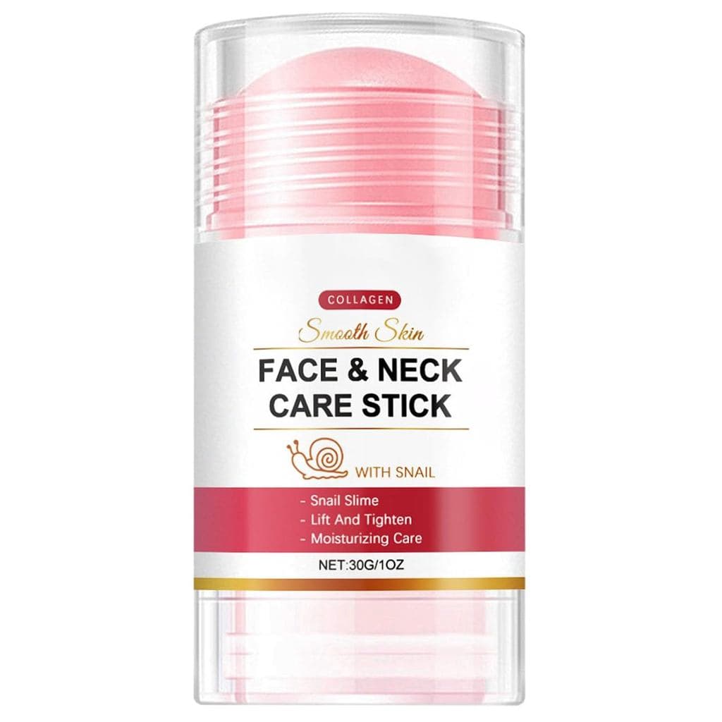 Bastão Facial de Colágeno, Hidratante Facial com Mucina de Caracol e Colágeno, Creme Hidratante Anti-Idade para Dia e No