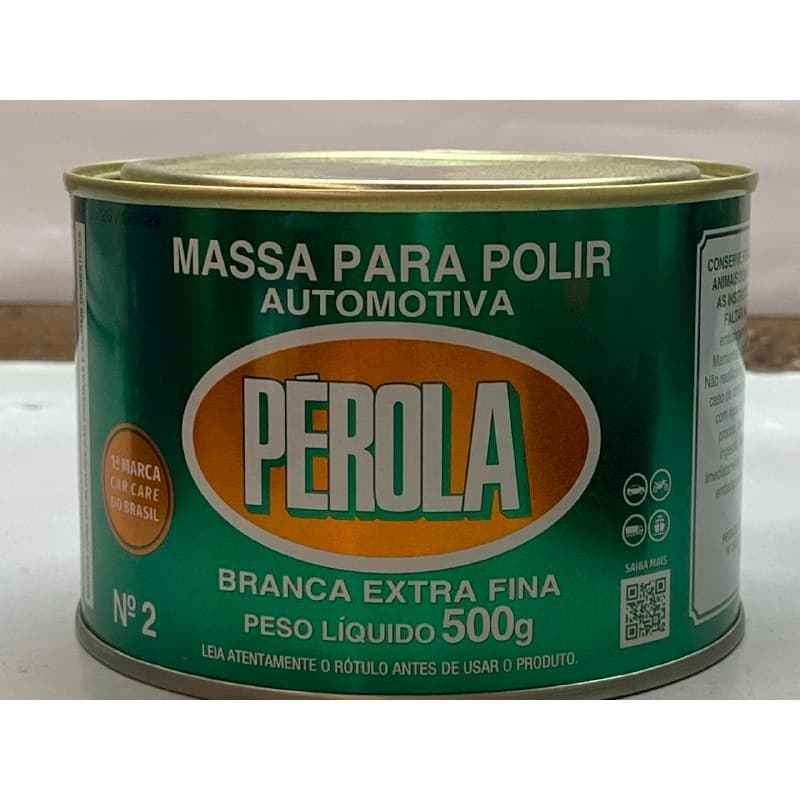 Massa De Polir Pérola 500gr