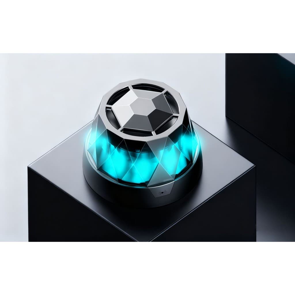 Caixa De Som LED Bluetooth Portátil LED RGB Mini Magnética Prova D'água 5W ALTOMEX Original