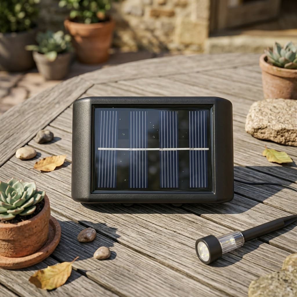 Arandela Solar LED 8W Parede Efeito Fotogênico Fachada Pousada Balizador Luminária Externa