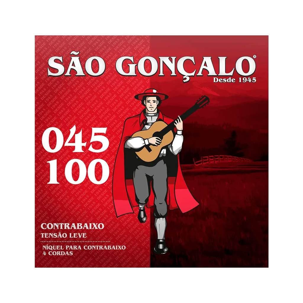 Jogo De Cordas P/contra Baixo 4 Cordas Niquel 0.045 - 0.100 São Gonçalo [F108]