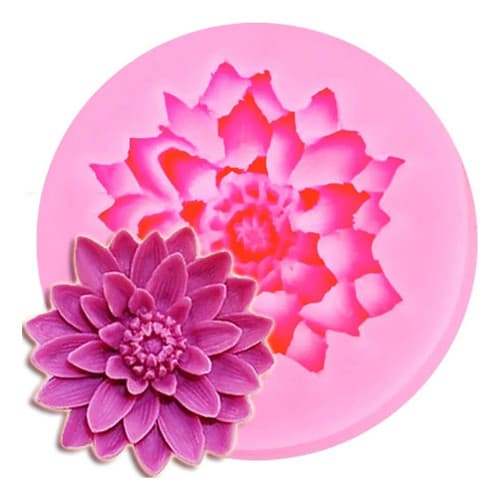 Forma Molde Silicone Sabonete Resina chocolate pasta americana dalia