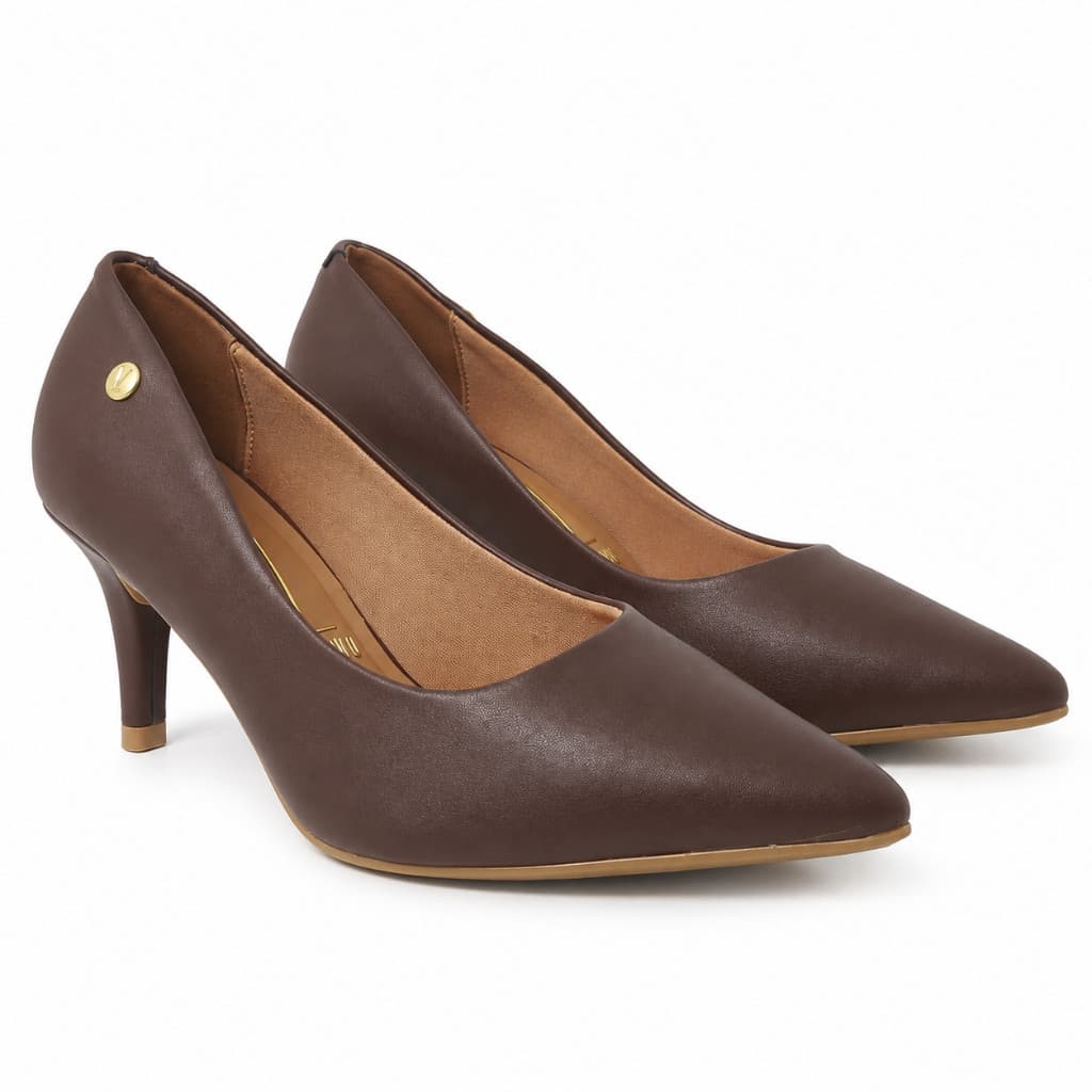 Scarpin Vizzano Salto Médio Sapato Feminino Social
