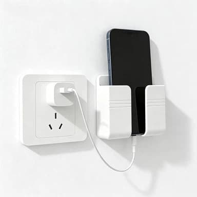 KIT 1/2/5  Suporte De Parede Multifuncional Caixa De Armazenamento Casa Para Carregar Remoto Um Slot Promoção