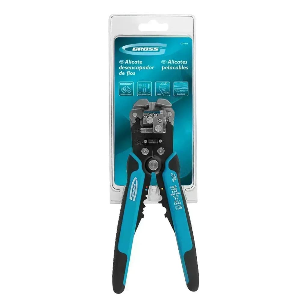Alicate Para Desencapar Fios Gross 0,05 A 8mm Cabo Revestido Melhor Empunhadura Uso Elétrico